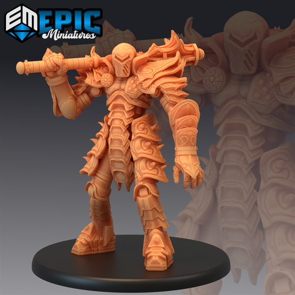 Iron Golem 3D-printed model
