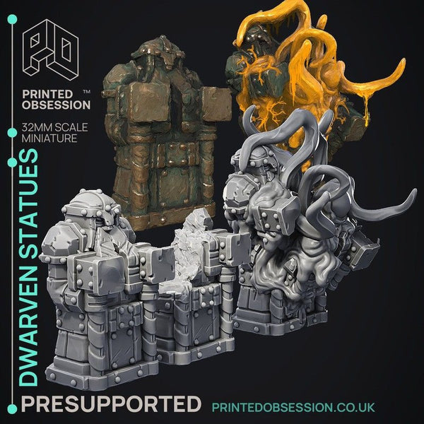 Iron Hammer Statue 3D-printed model