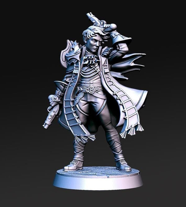 Irvid 3D-printed model