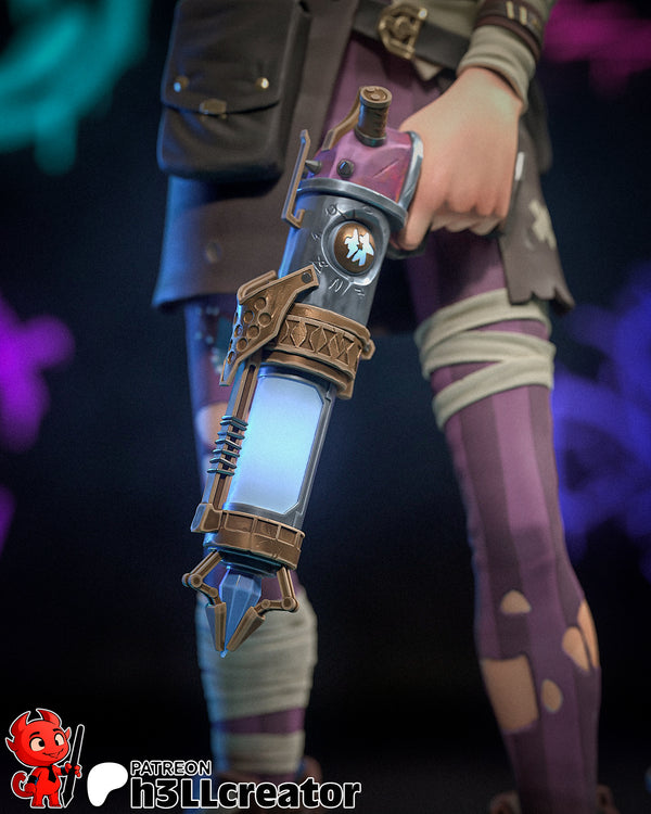 Isha 3D-printed model