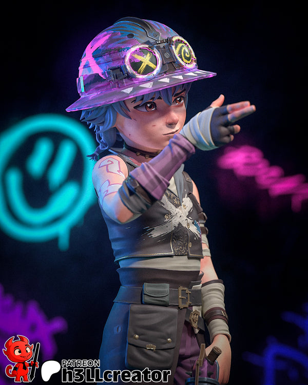 Isha 3D-printed model