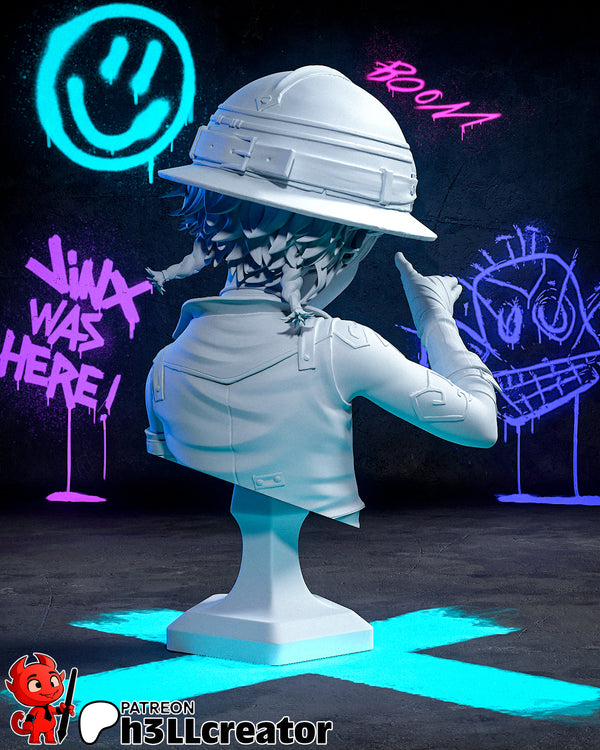 Isha Bust 3D-printed model