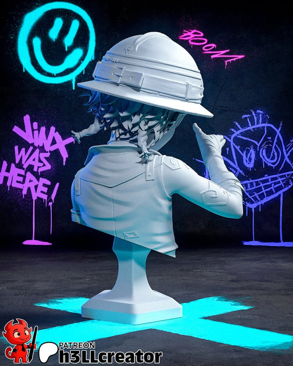 Isha Bust 3D-printed model