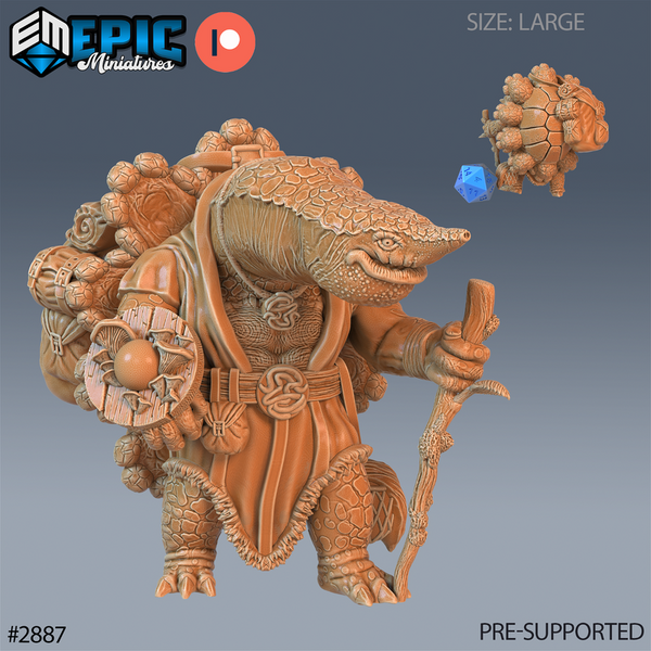 Island Turtlefolk 3D-printed model