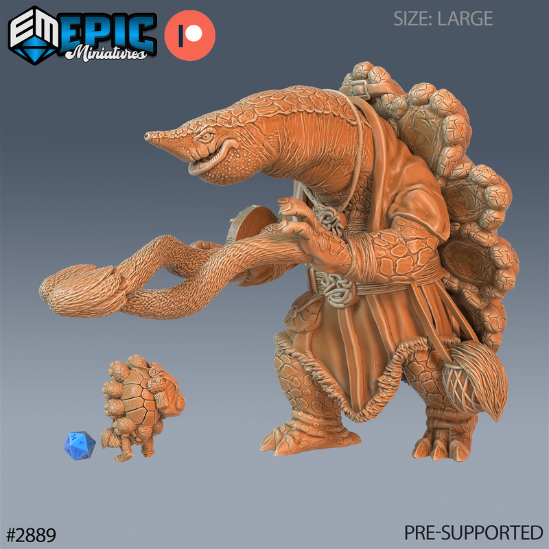 Island Turtlefolk 3D-printed model