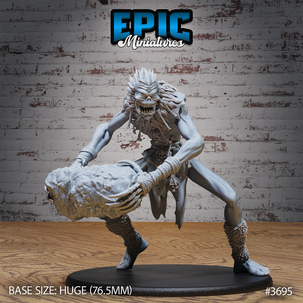 Ithaqua Wendigo 3D-printed model