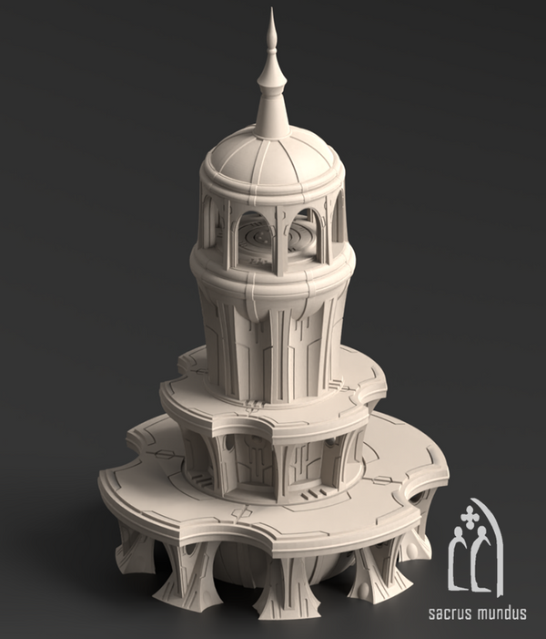 Ivdyris Domes 3D-printed model