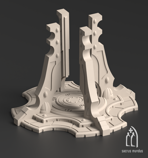Ivdyris Shire 3D-printed model