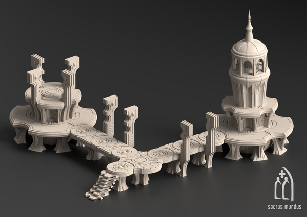 Ivdyris Walkways 3D-printed model