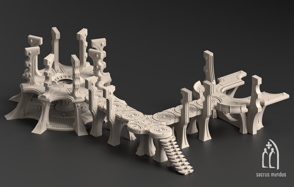Ivdyris Walkways 3D-printed model