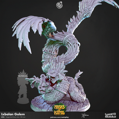 Ix Ikal, Serpent God 3D-printed model
