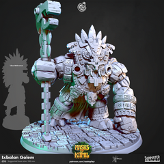 Ixbalan Golem 3D-printed model