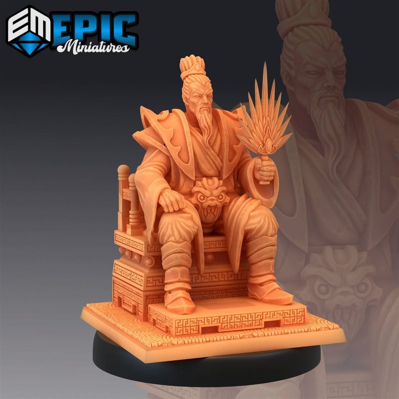 Jade Emperor 3D-printed model