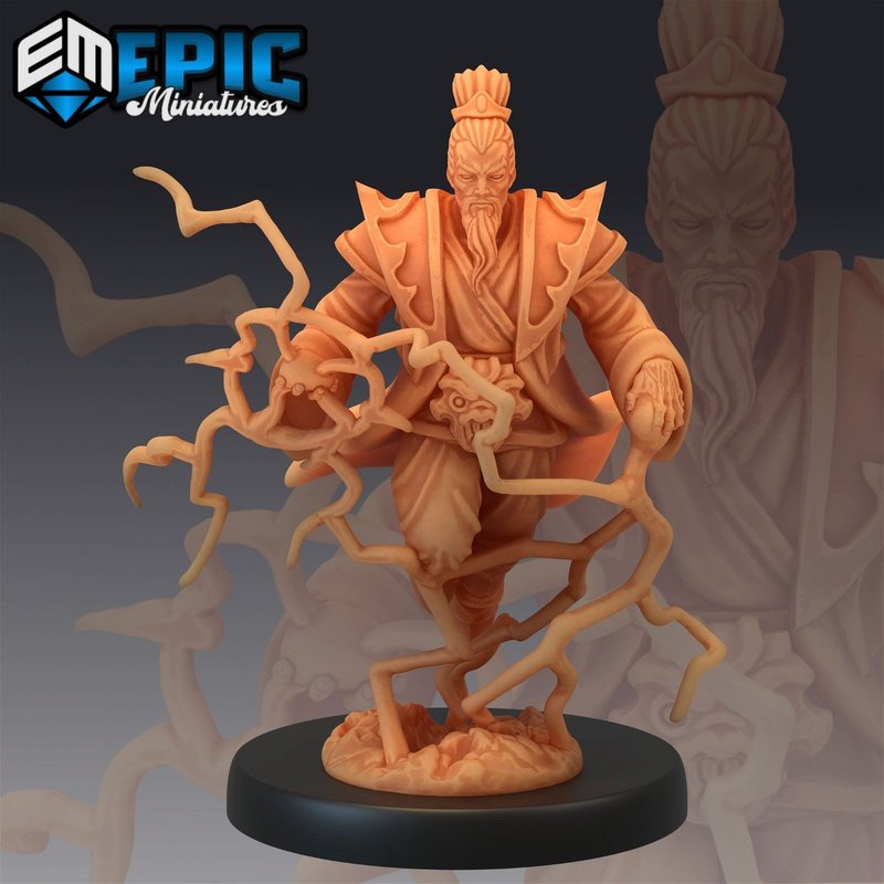 Jade Emperor 3D-printed model