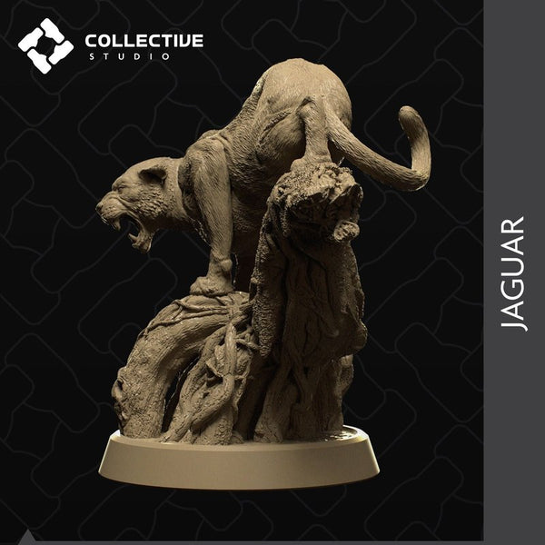 Jaguar 3D-printed model
