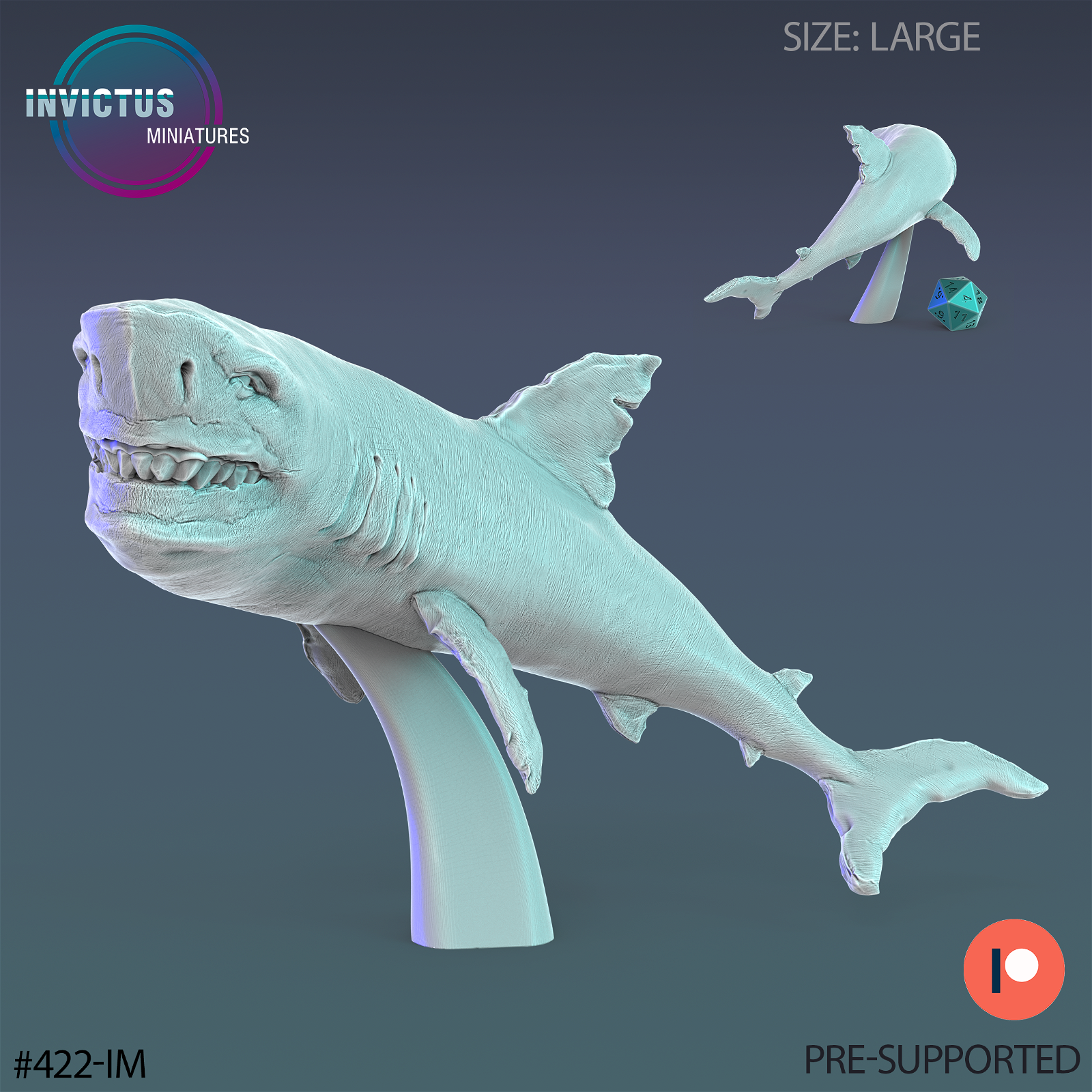 Jaw Shark - The Printable Dragon