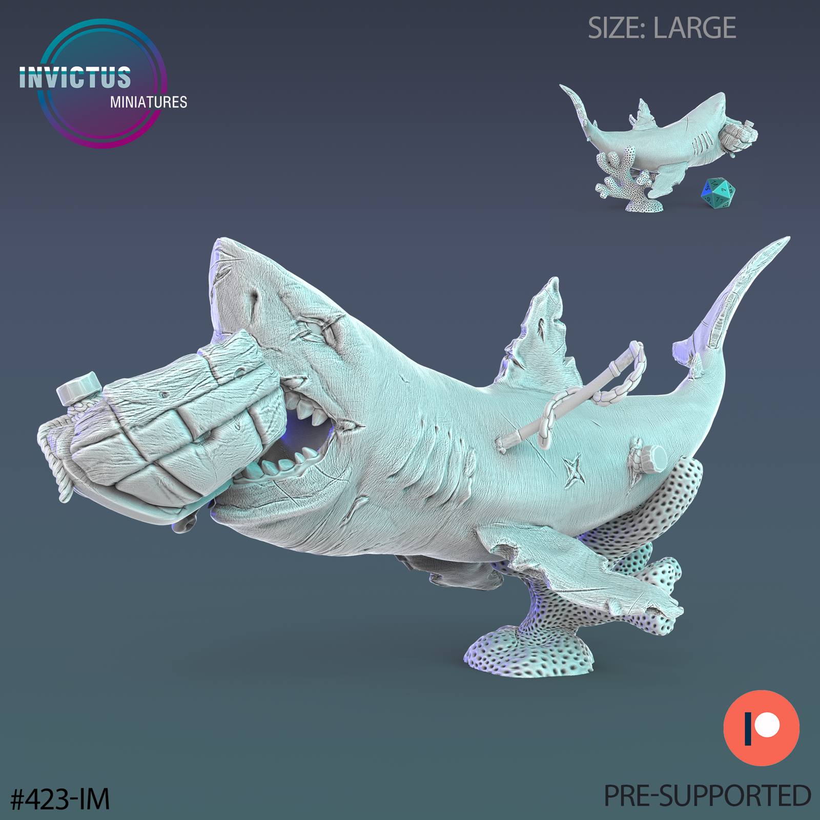 Jaw Shark - The Printable Dragon