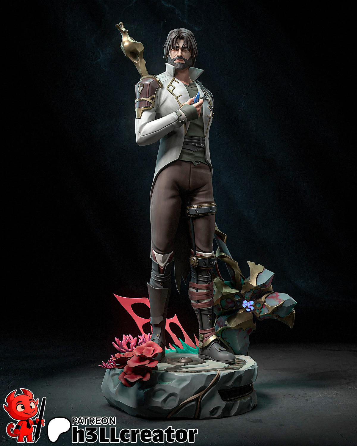 Jayce 3D-printed model