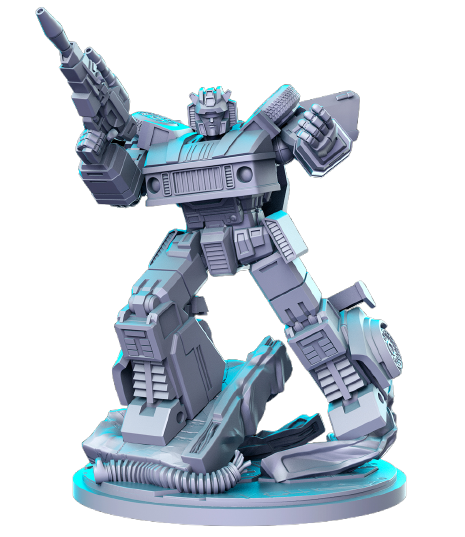 Jazz V2 3D-printed model