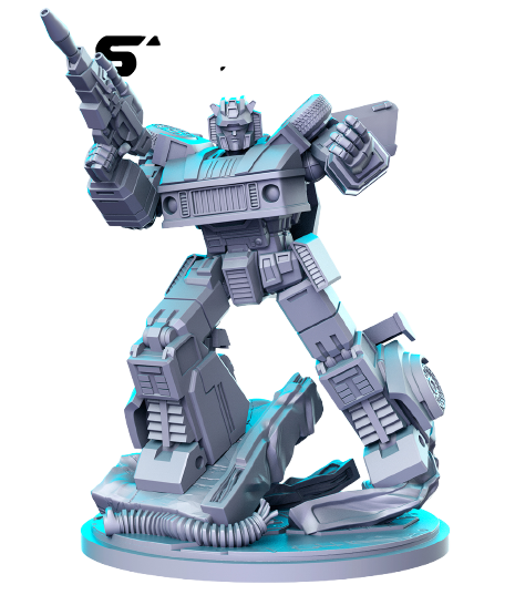 Jazz V2 3D-printed model