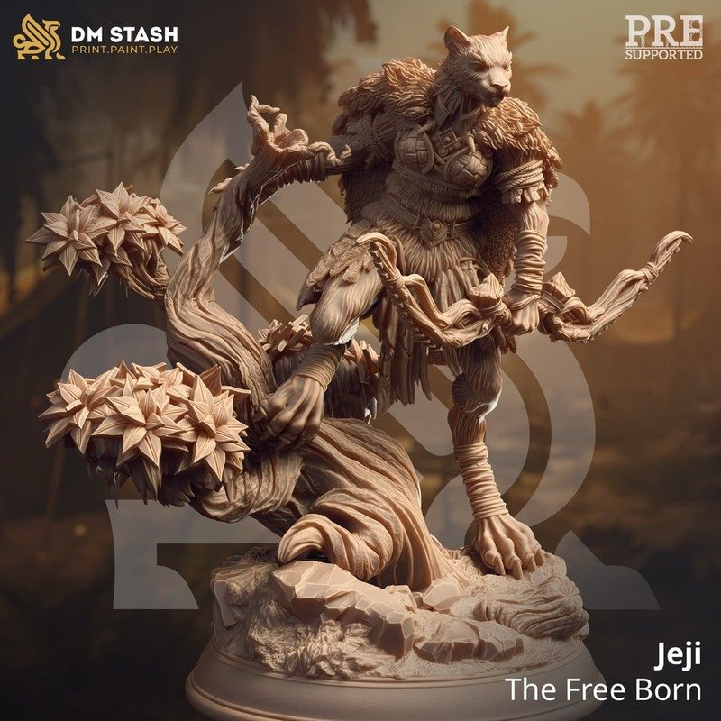Jeji - The Free Born 3D-printed model