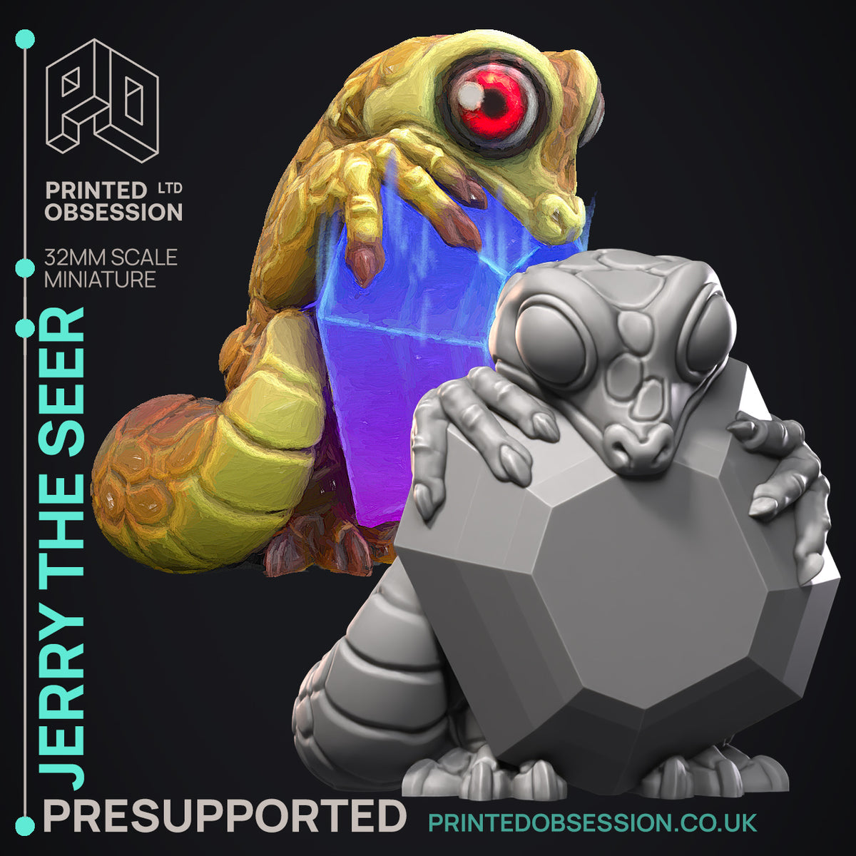 Jerry The Seer 3D-printed model