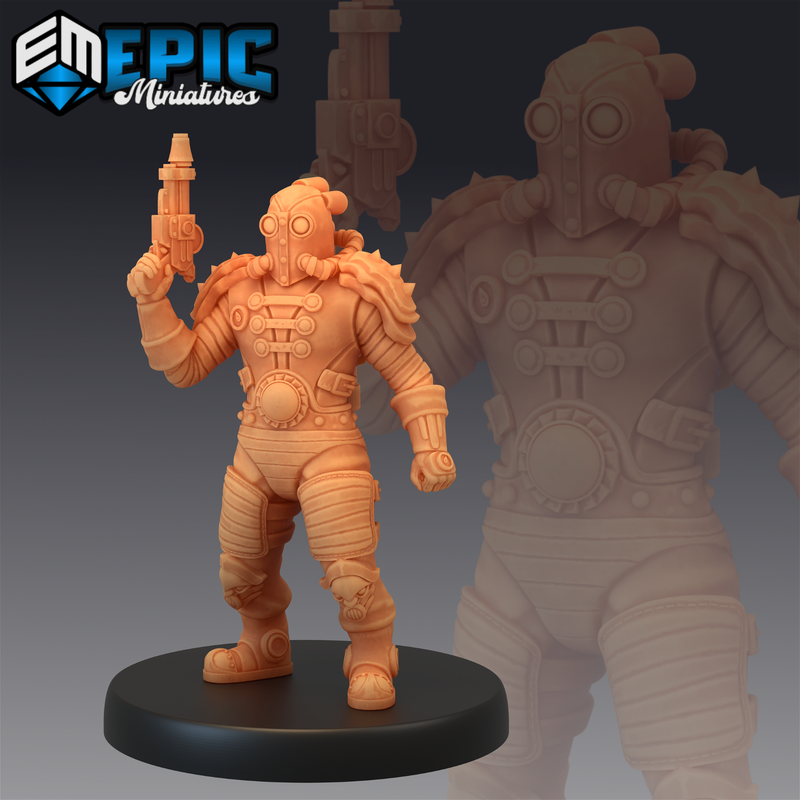 Jetpack Bandit 3D-printed model