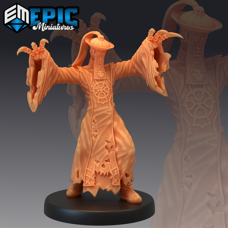 Jiangshi 3D-printed model