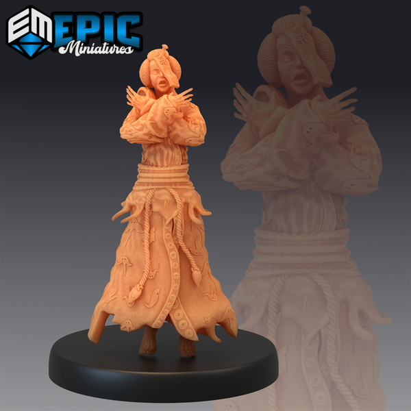 Jiangshi 3D-printed model