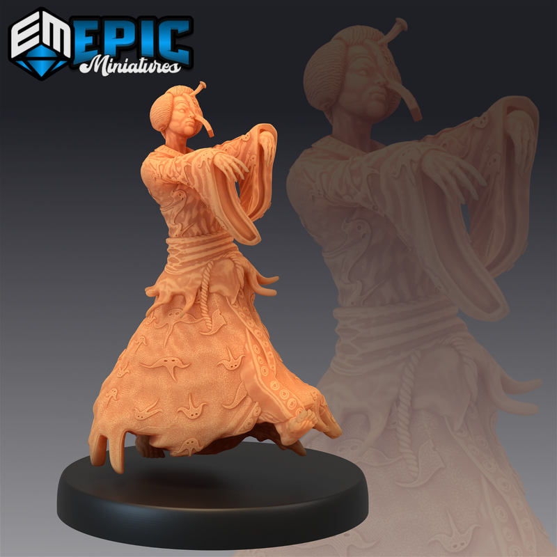 Jiangshi 3D-printed model