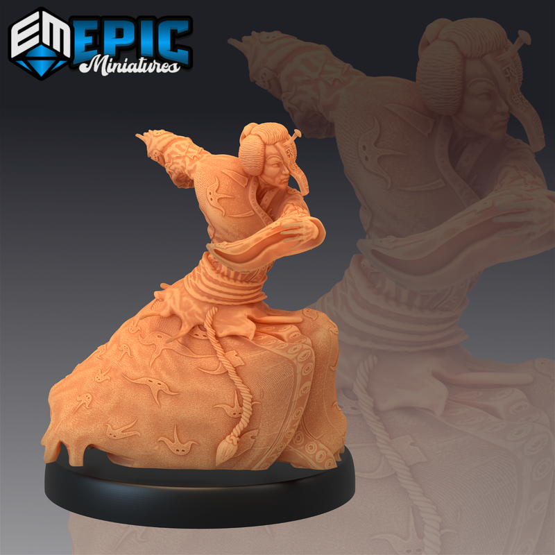 Jiangshi 3D-printed model