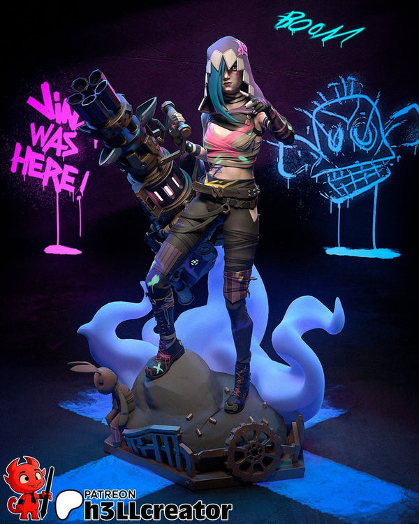 Jinx 3D-printed model