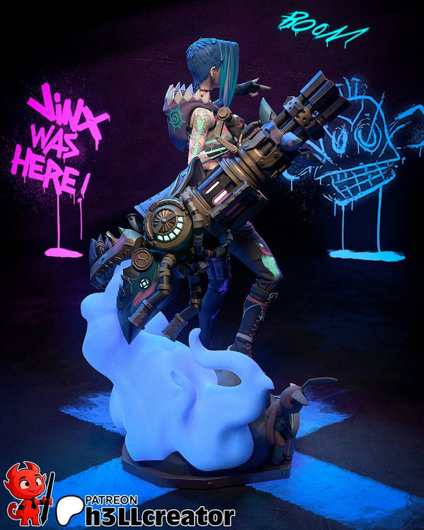 Jinx 3D-printed model