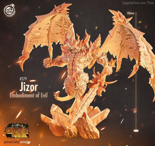 Jizor 3D-printed model