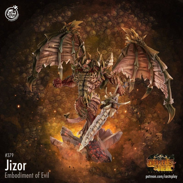 Jizor 3D-printed model