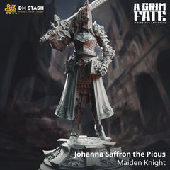 Johanna Saffron the Pious - Maiden Knight