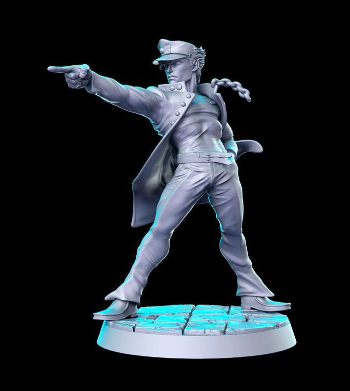 Jotaro 3D-printed model
