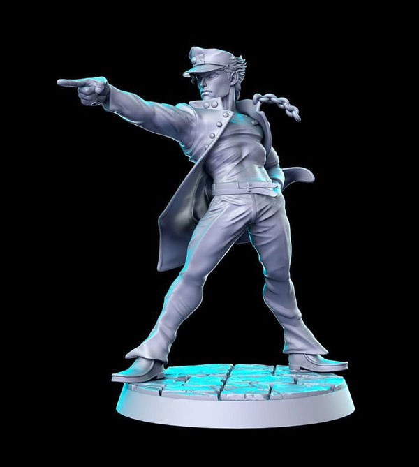 Jotaro 3D-printed model