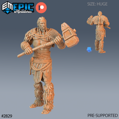 Jotunn Giant Tribesman - The Printable Dragon