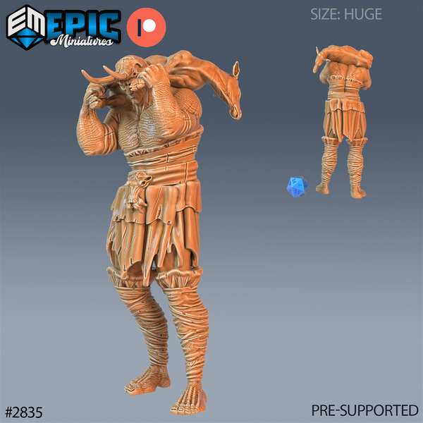 Jotunn Giant Tribesman 3D-printed model