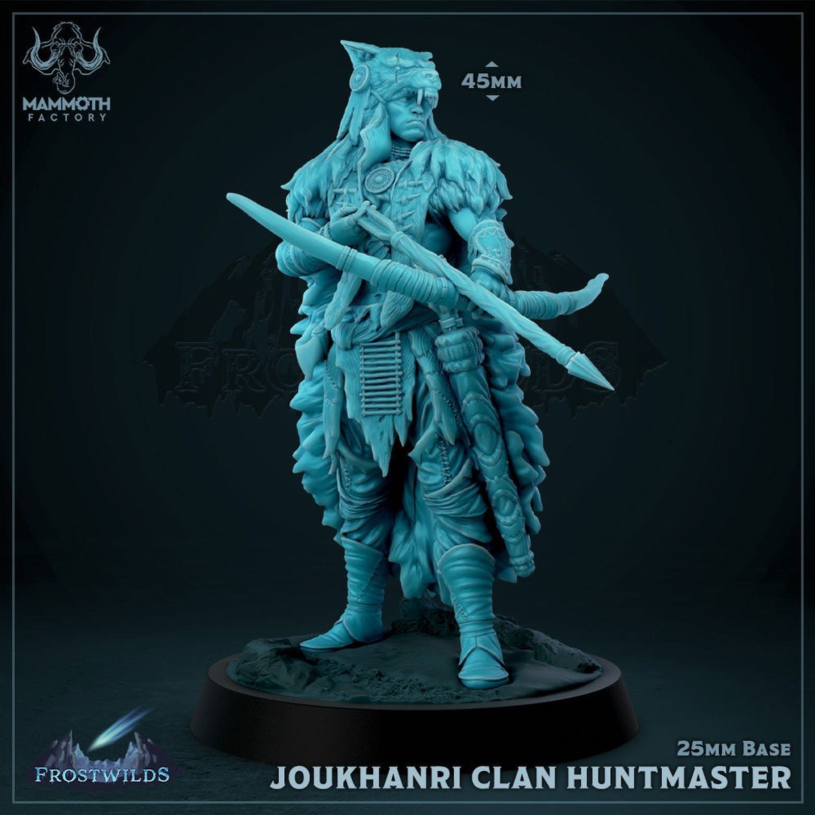 Joukhanri Clan Huntmaster - The Printable Dragon