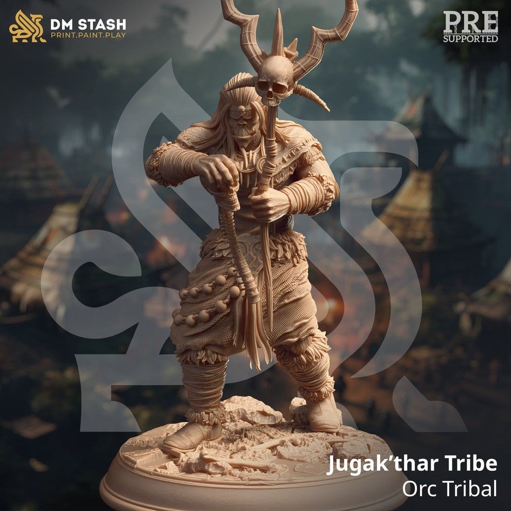 Jugak’thar Tribe - Orc Tribal - The Printable Dragon