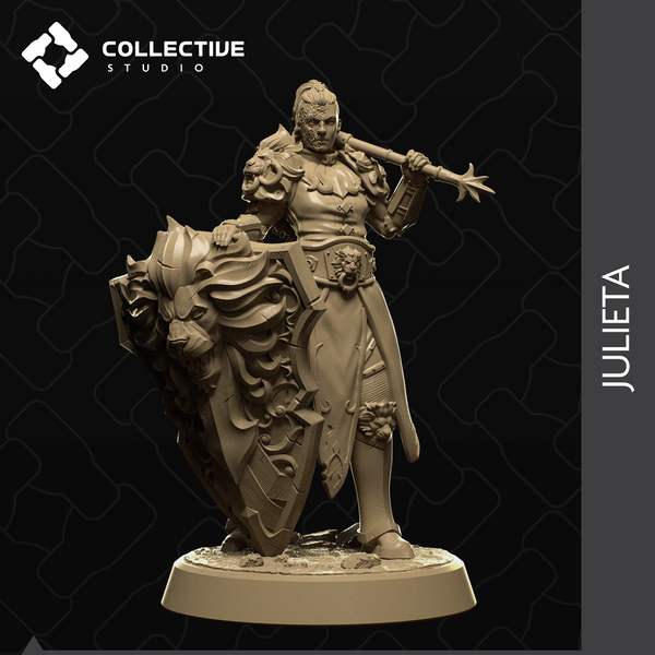 Julieta 3D-printed model