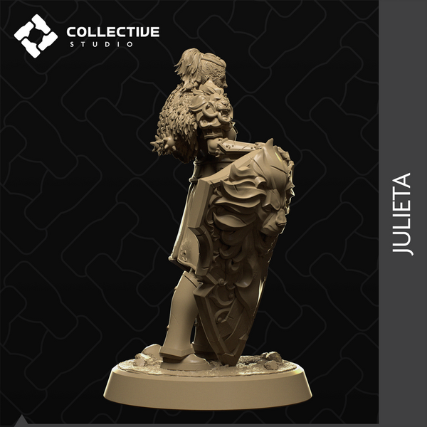 Julieta 3D-printed model