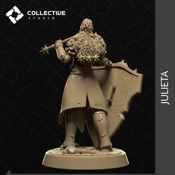 Julieta 3D-printed model