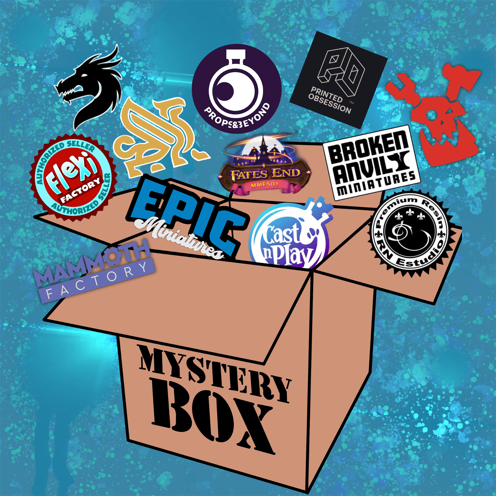 July Mystery Box - The Printable Dragon