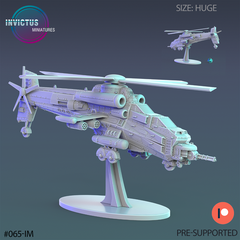 Jungle Helicopter 3D-printed model