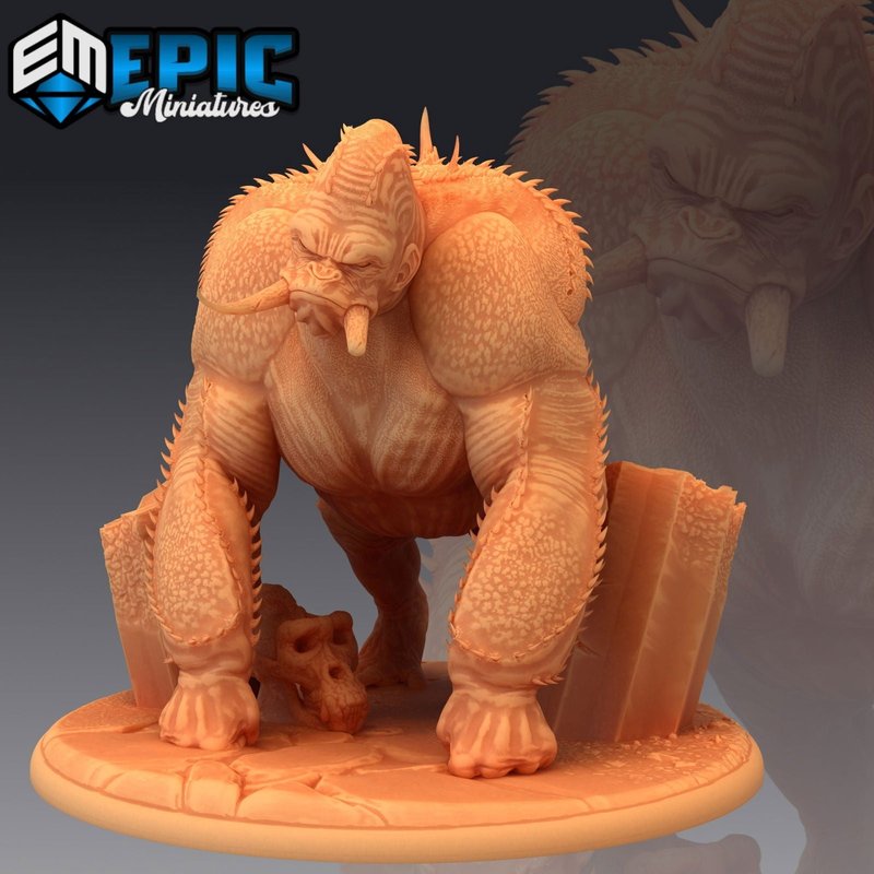 Jungle Kong 3D-printed model
