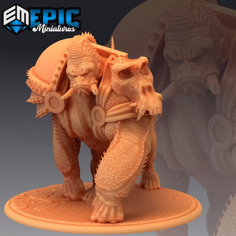 Jungle Kong 3D-printed model