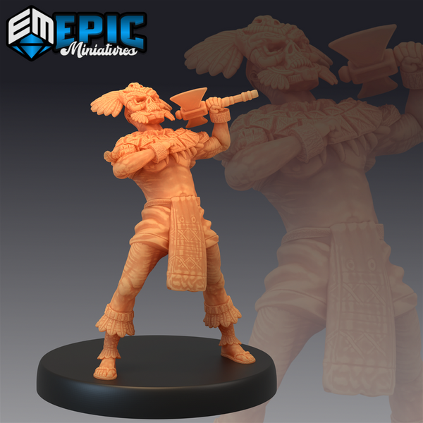 Jungle Tribe 3D-printed model